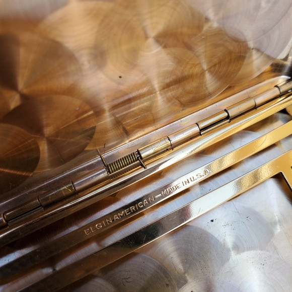 Art Deco 1940s Vintage Elgin Wallet Card Case - Picture 6 of 8